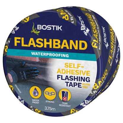 Bostik Flashband Self-Adhesive Waterproof Tape packaging