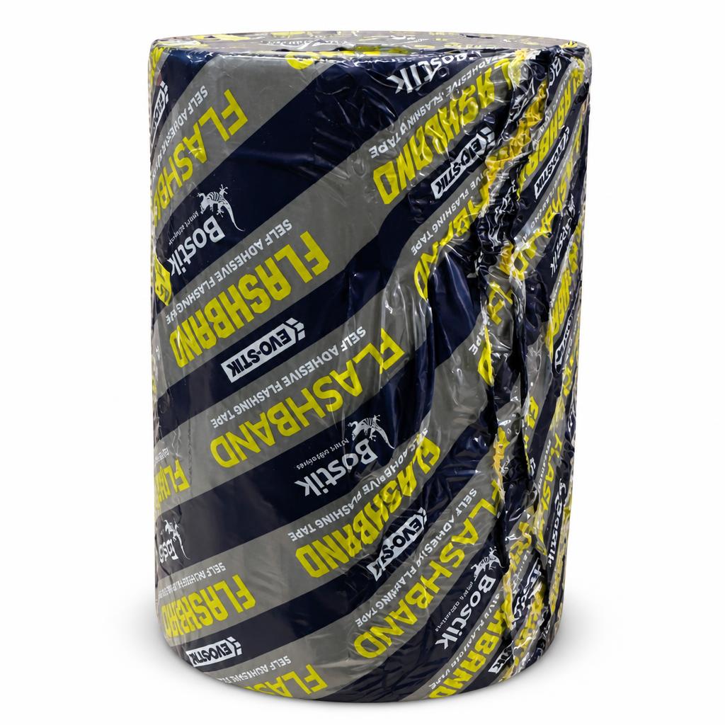 Bostik Flashband packaging with logos and branding
