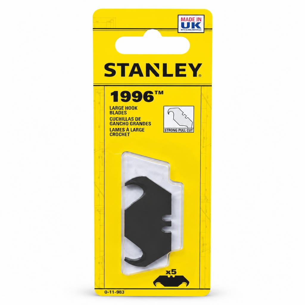 Stanley 1996 Large Hook Blades packaging front