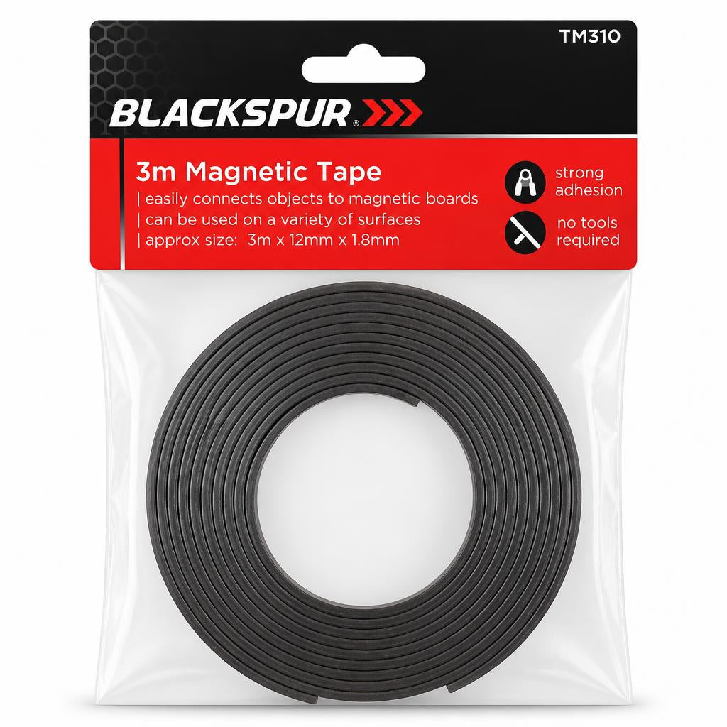 Blackspur 3m Magnetic Tape front packaging