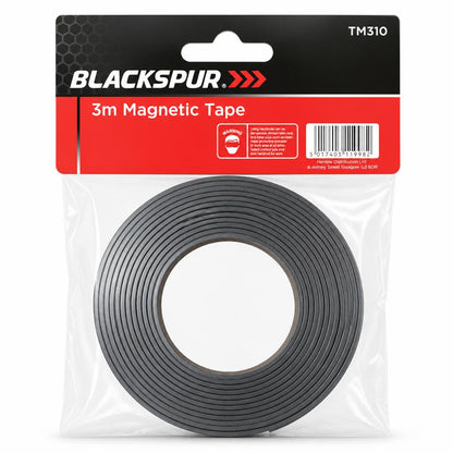 Blackspur 3m Magnetic Tape back packaging with barcode