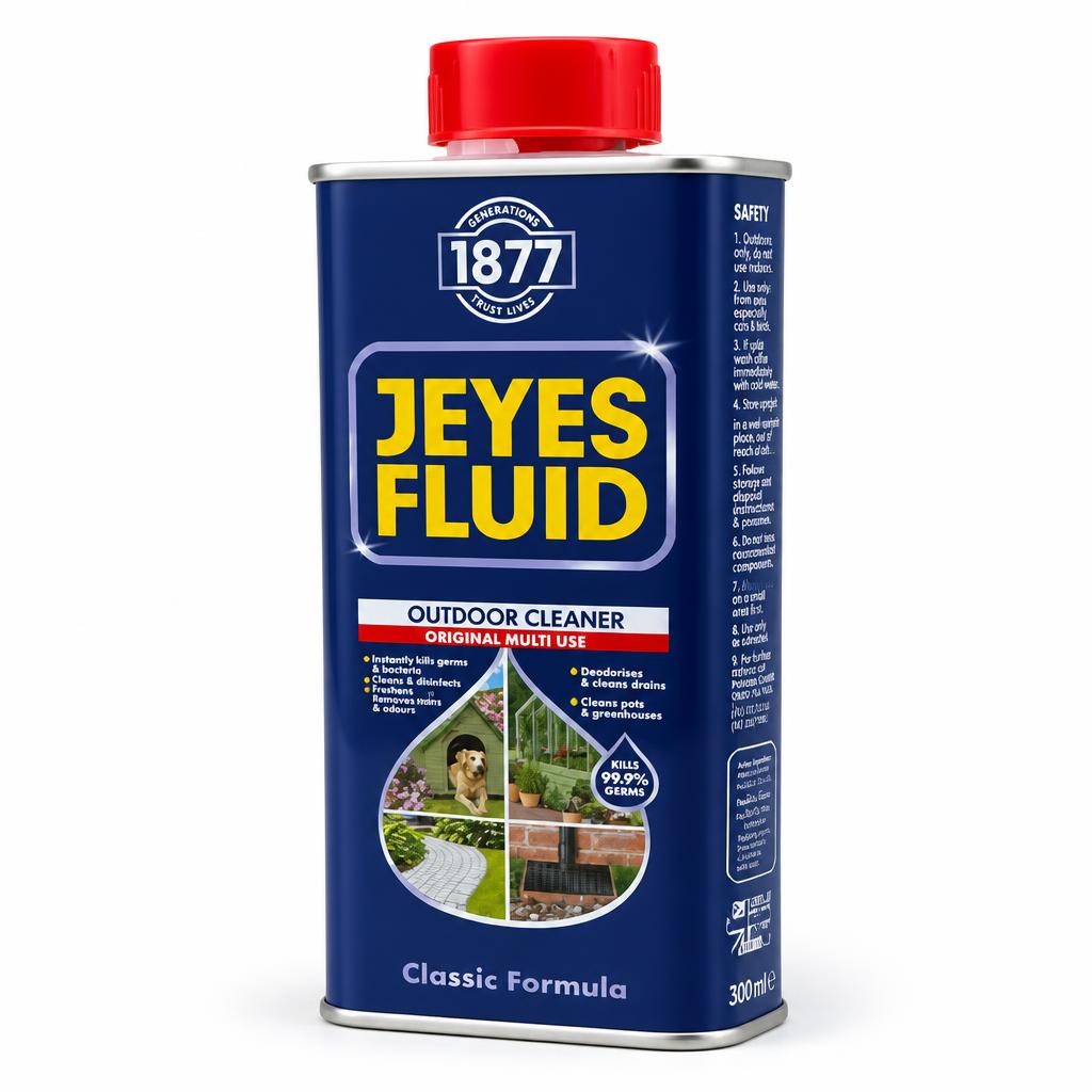 Jeyes Fluid Outdoor Cleaner packaging front