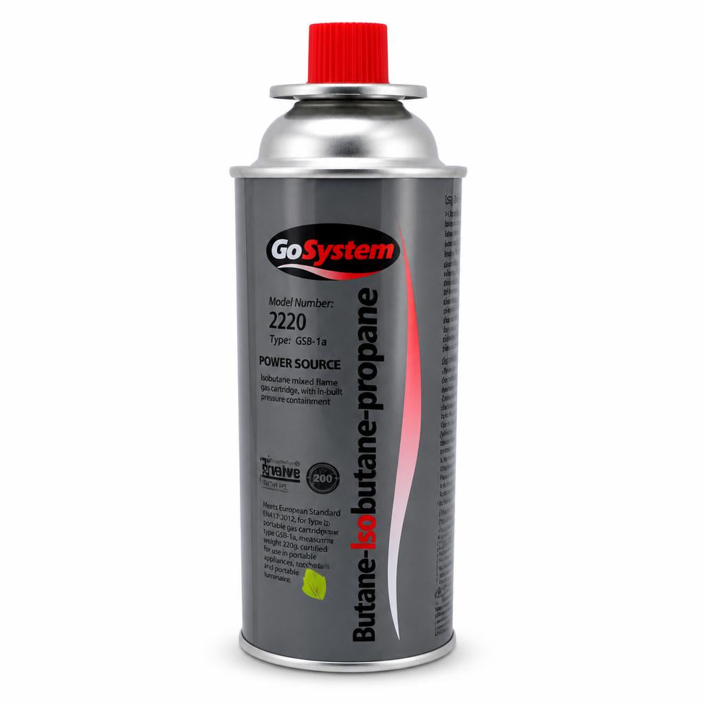 Single GoSystem Butane Gas Cartridge 227g