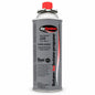 GoSystem gas cartridge with red cap showing label and safety information