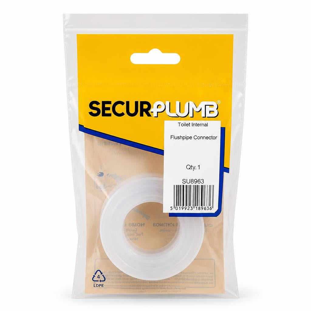 SecurPlumb Flushpipe Connector packaging