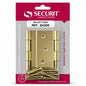 Securit Hardware 100mm Butt Hinges packaging front view
