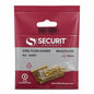 Securit Steel Flush Hinges Brass Plated packaging