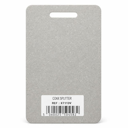 Iron Works Coax Splitter packaging back view