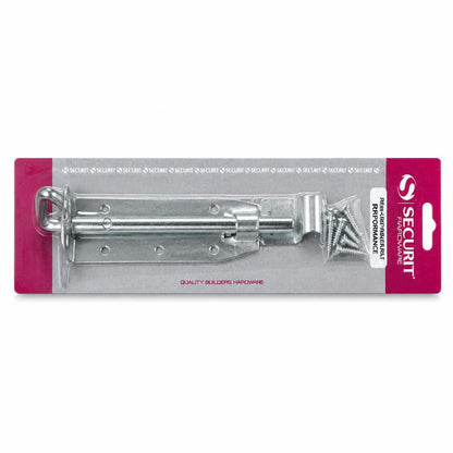 Side view of Securit 200mm Light Padlock Bolt packaging