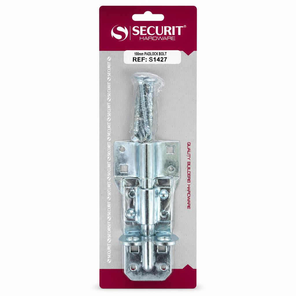 100mm Padlock Bolt packaging