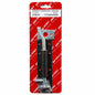 Iron Works carded tower bolt necked black in packaging