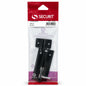 Securit Hardware Black Tower Bolt in packaging