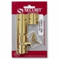 Securit Brass Door Bolt packaging front