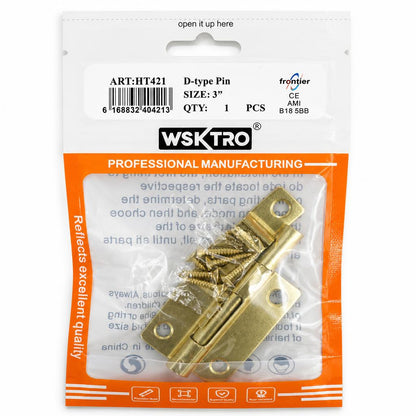 WSKTRO D-type Pin packaging front view