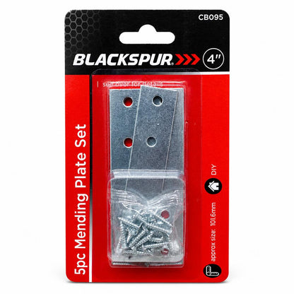 Blackspur 5pc Mending Plate Set packaging front