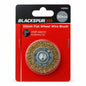 Blackspur 50mm Flat Wheel Wire Brush packaging