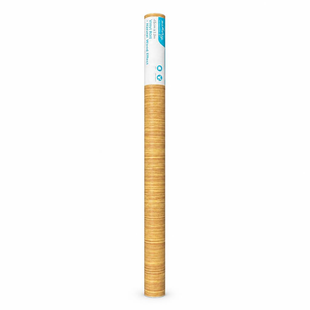 Vinyl roll in packaging