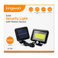 Front view of Kingavon Solar Security Light packaging