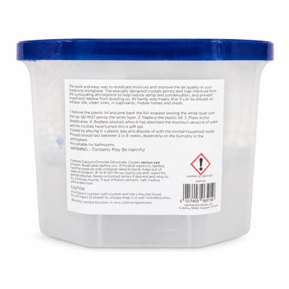 Ashley Ocean Scented Dehumidifier packaging back view