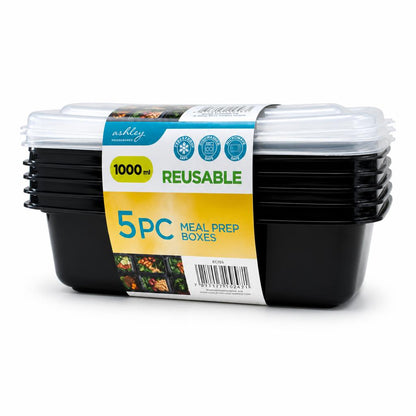 Side view of Ashley Meal Prep Boxes packaging