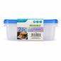 Ashley Housewares 2PC Food Storage Boxes with blue lids