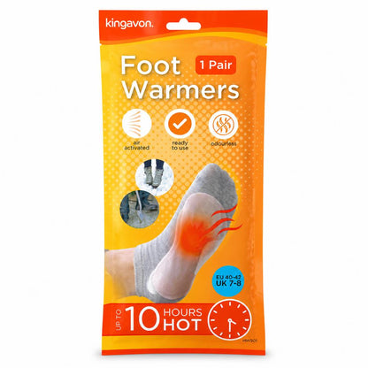 Kingavon Foot Warmers packaging front