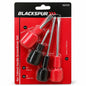 Blackspur 4pc Cabinet Handle Screwdriver Set front view