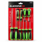 Blackspur 10pc Screwdriver Set packaging front view