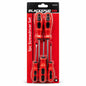 Blackspur 5pc Screwdriver Set packaging front view