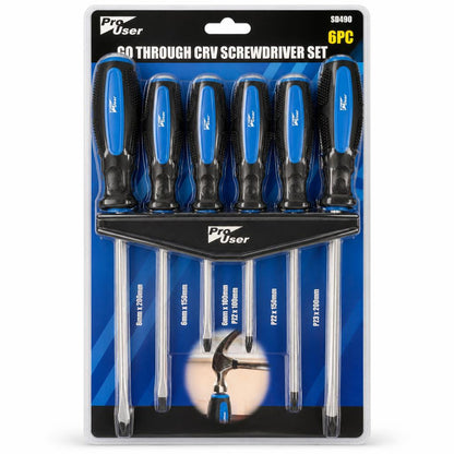 Pro User Go Through CRV Screwdriver Set in packaging