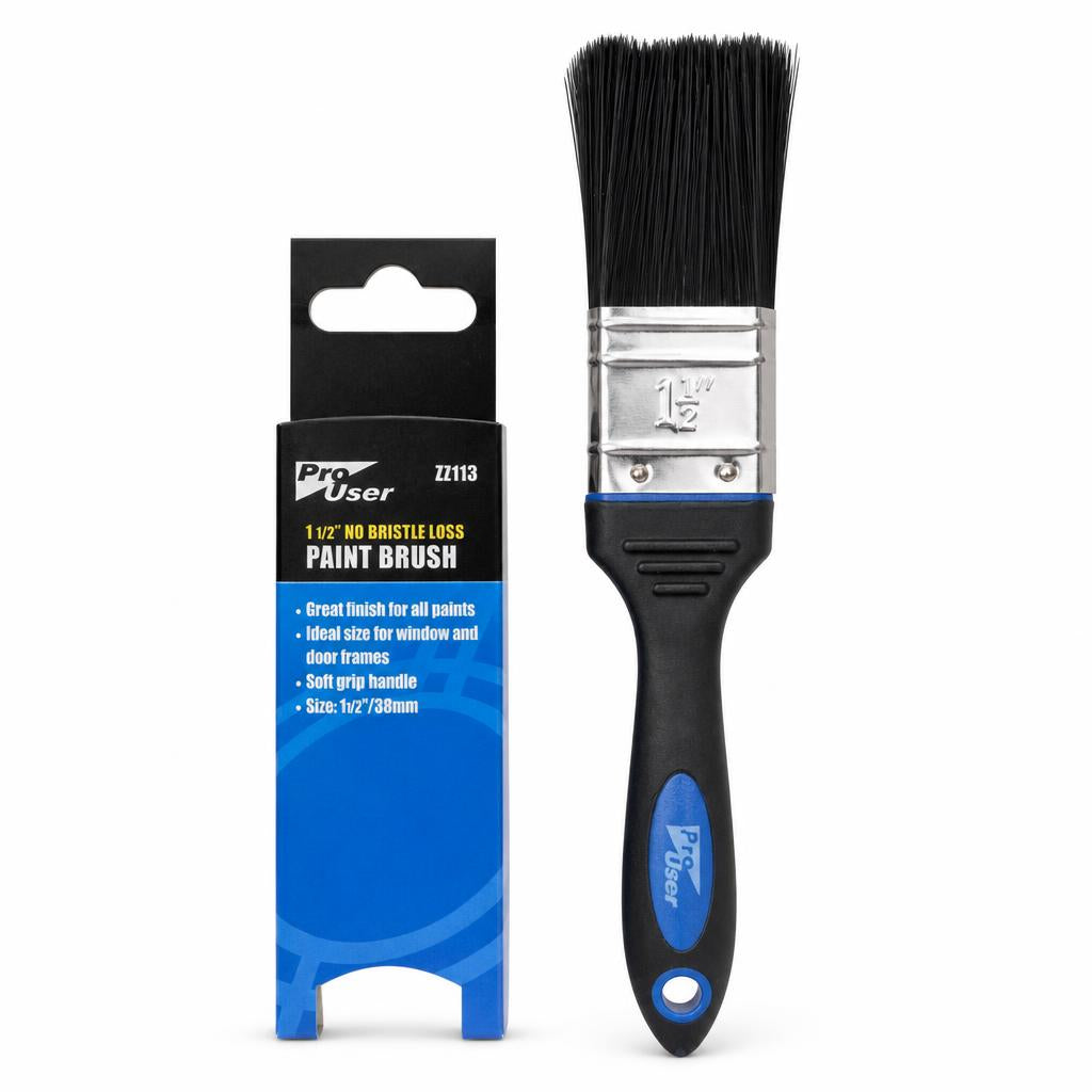 Pro User paint brush laying on table