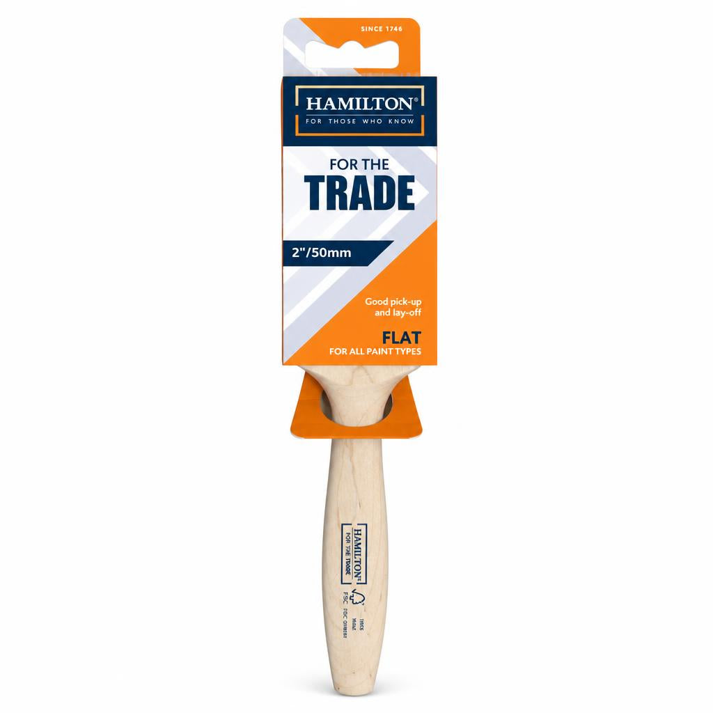 Hamilton For The Trade paint brush in packaging