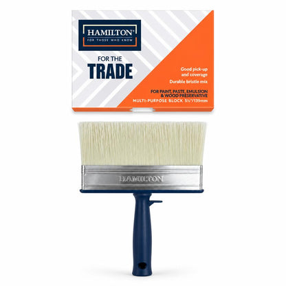 Hamilton Trade Multi-Purpose Brush exposed bristles