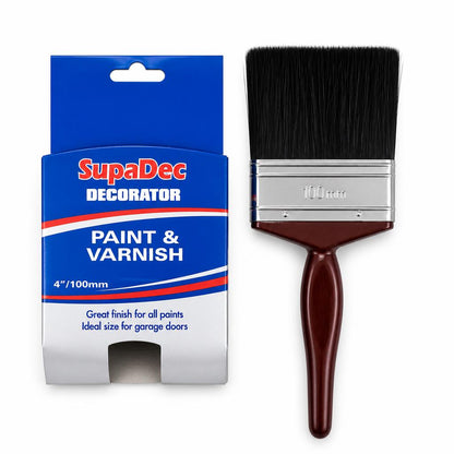 SupaDec Paint & Varnish Brush product and packaging
