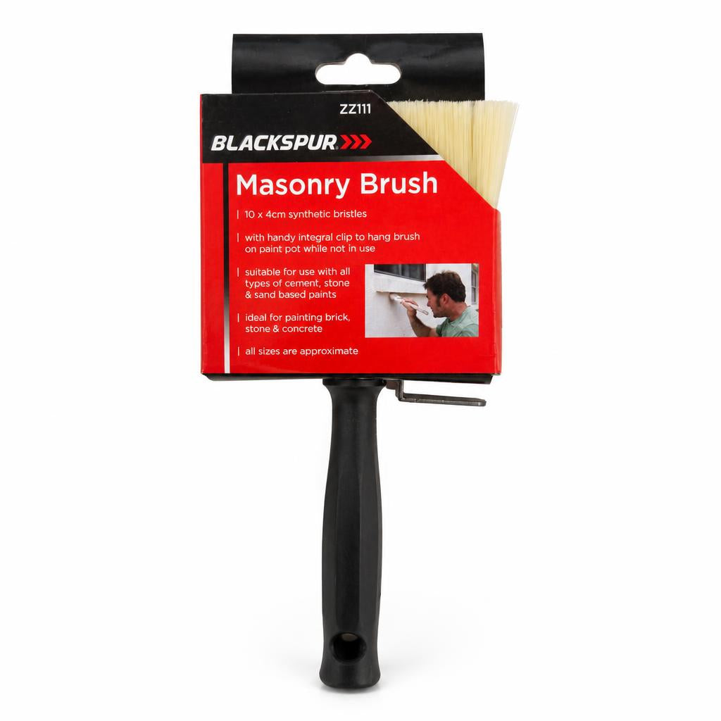 Blackspur Masonry Brush with packaging