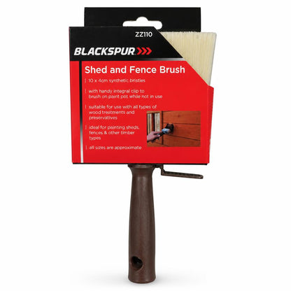 Blackspur Shed and Fence Brush ZZ110 front packaging
