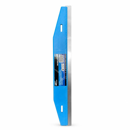 Blue Wallpaper Trim Guide with stainless steel edge