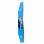 Blue Wallpaper Trim Guide with stainless steel edge