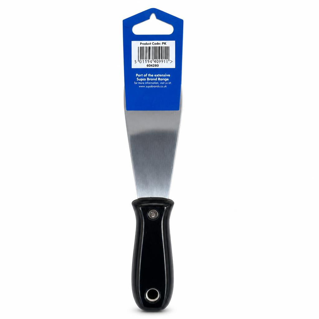 Back view of SupaDec Clipt Putty Knife packaging