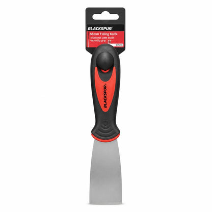 Blackspur 38mm Filling Knife on grey carpet