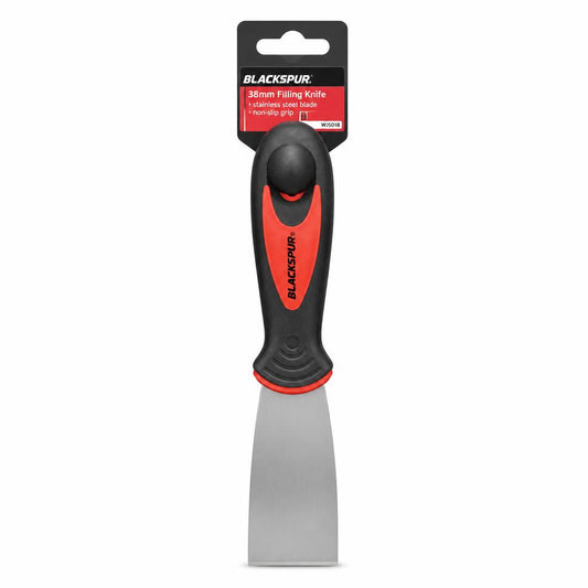 Blackspur 38mm Filling Knife on grey carpet