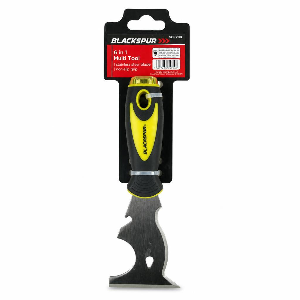 Blackspur 6-in-1 Multi Tool Packaging Front View