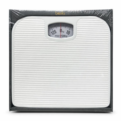 Basiks Mechanical Bathroom Scales with non-slip platform