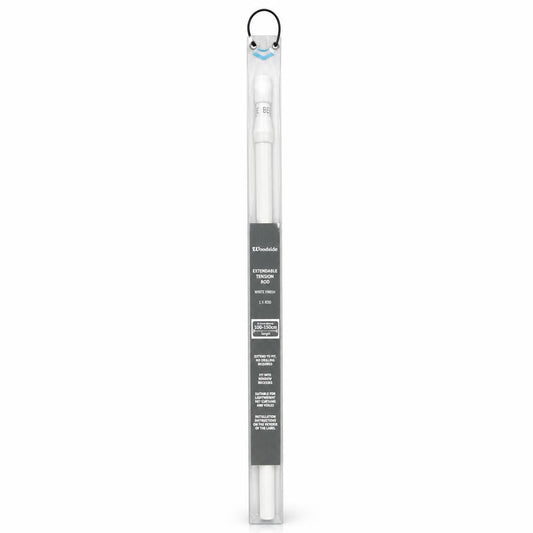 Woodside Extendable Tension Rod in packaging