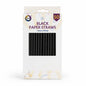 DID Black Paper Straws front packaging