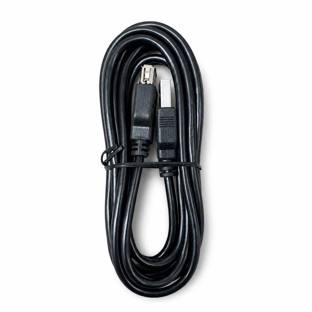 Coiled Electrovision USB cable without packaging