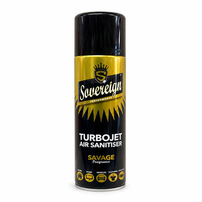 Sovereign Turbojet Air Sanitiser front packaging