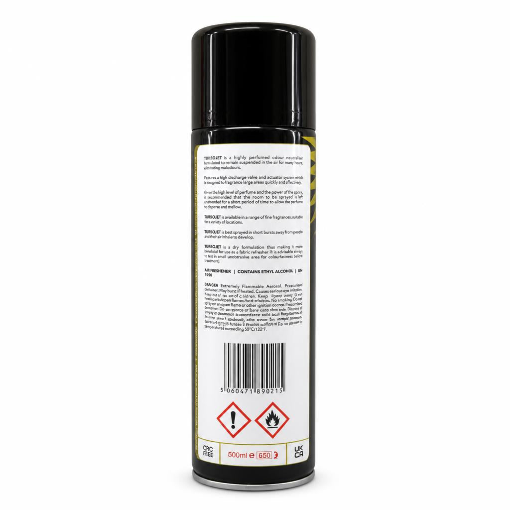 Sovereign Turbojet Air Sanitiser back packaging
