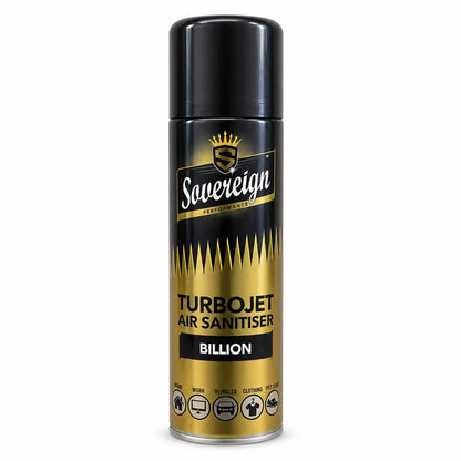 Sovereign Turbojet Air Sanitiser Billion front packaging