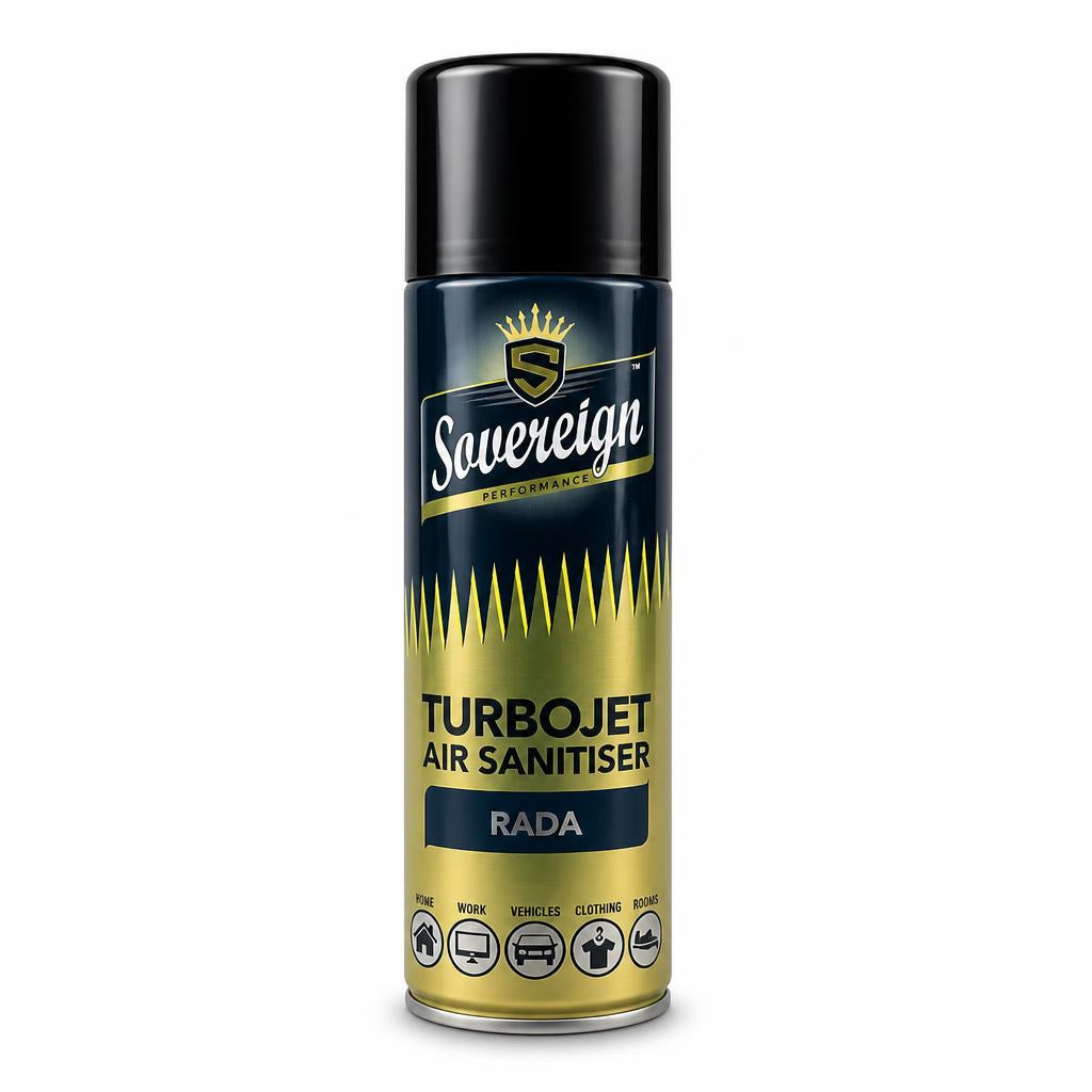 Sovereign Turbojet Air Sanitiser can front view